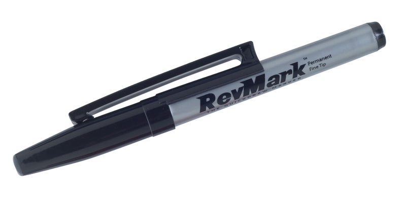 RevMark علامة ريف مارك الصناعية - حبر دائم أسود - طرف قياسي - 8 عبوات (صنع في الولايات المتحدة الأمريكية) (أسود) - Image 2